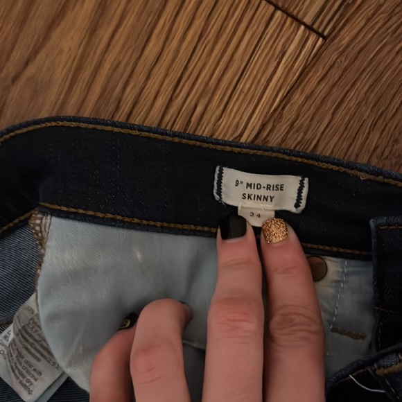 Madewell 9” Mid-Rise Skinny Jeans - Picture 3 of 4